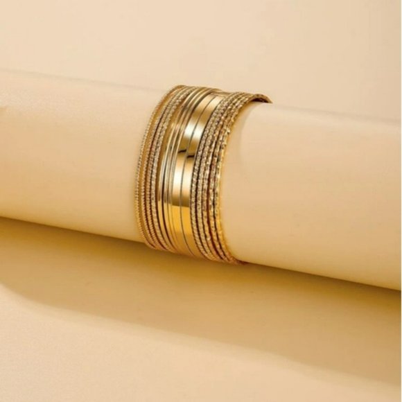 *Shiela* 12 Pc. Bracelet Set - Picture 6 of 6